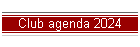 Club agenda 2024